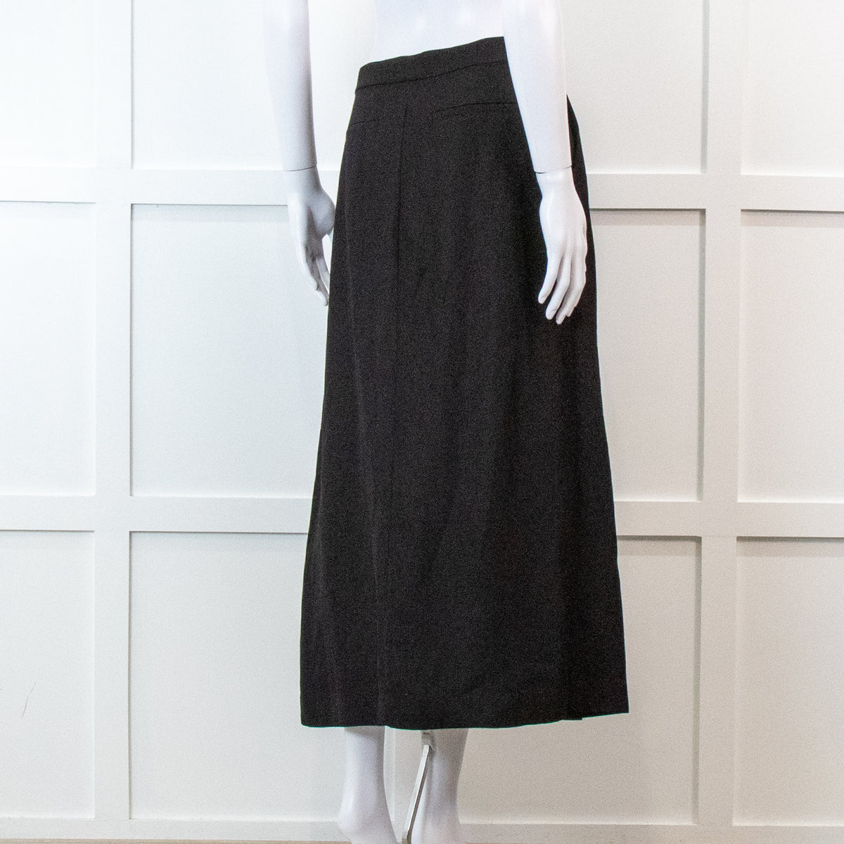 Fabiana Filippi Black Linen Skirt