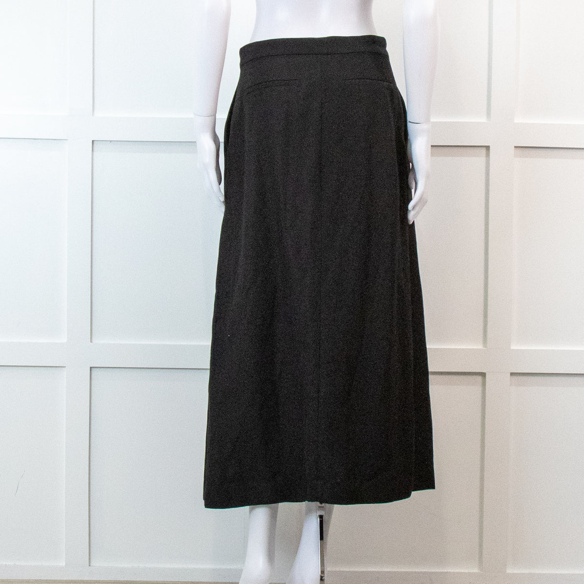 Fabiana Filippi Black Linen Skirt