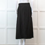 Fabiana Filippi Black Linen Skirt