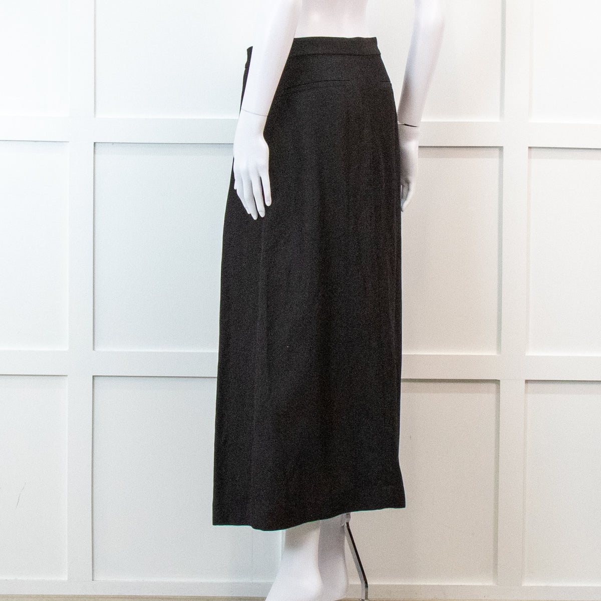 Fabiana Filippi Black Linen Skirt