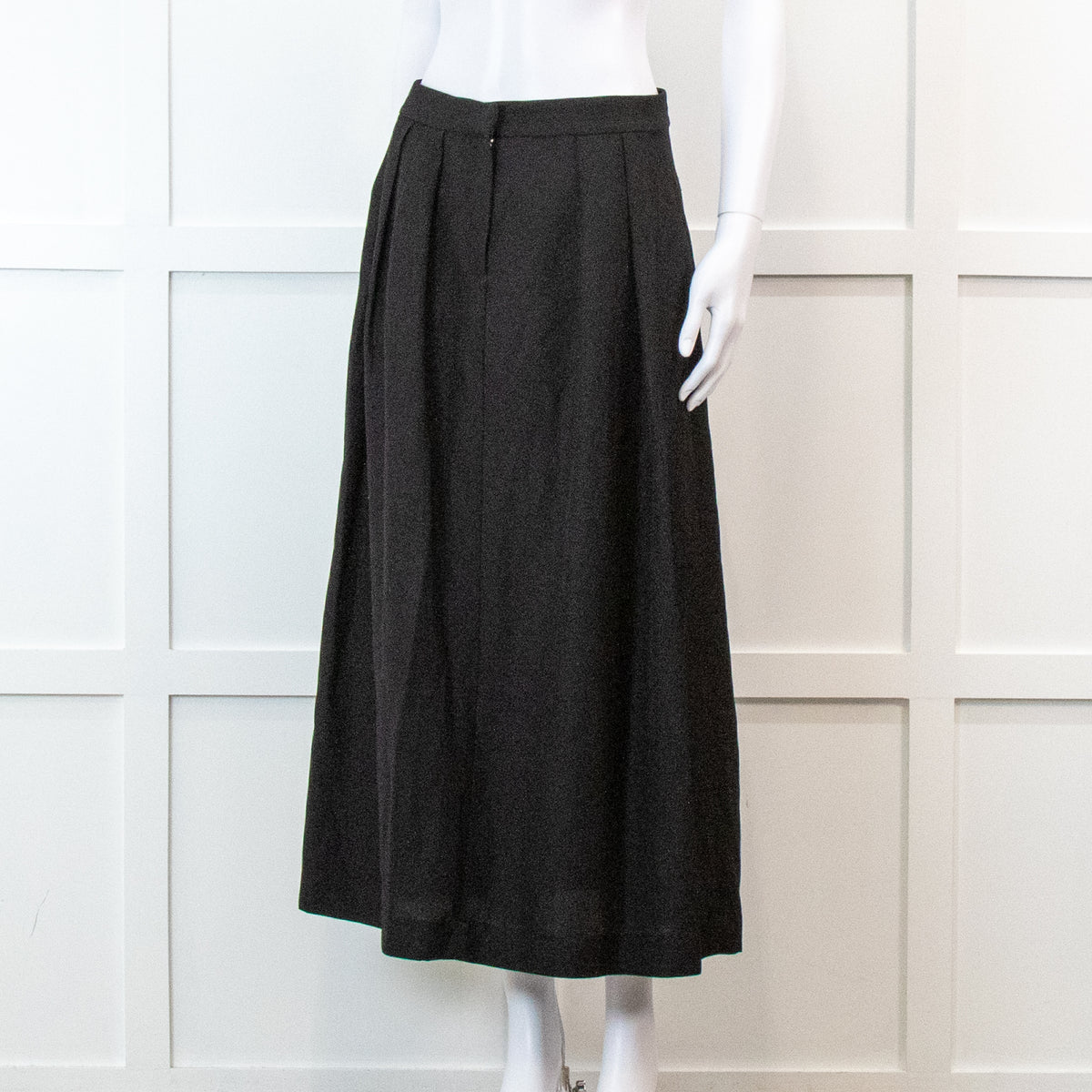 Fabiana Filippi Black Linen Skirt