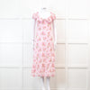 Amy Jane London Pink Small Floral  Print Dress