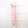 Amy Jane London Pink Small Floral  Print Dress
