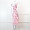 Amy Jane London Pink Small Floral  Print Dress