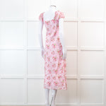 Amy Jane London Pink Small Floral  Print Dress