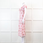 Amy Jane London Pink Small Floral  Print Dress