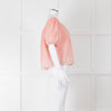 See By Chloe Blush Pink Broderie Off The Shoulder Top