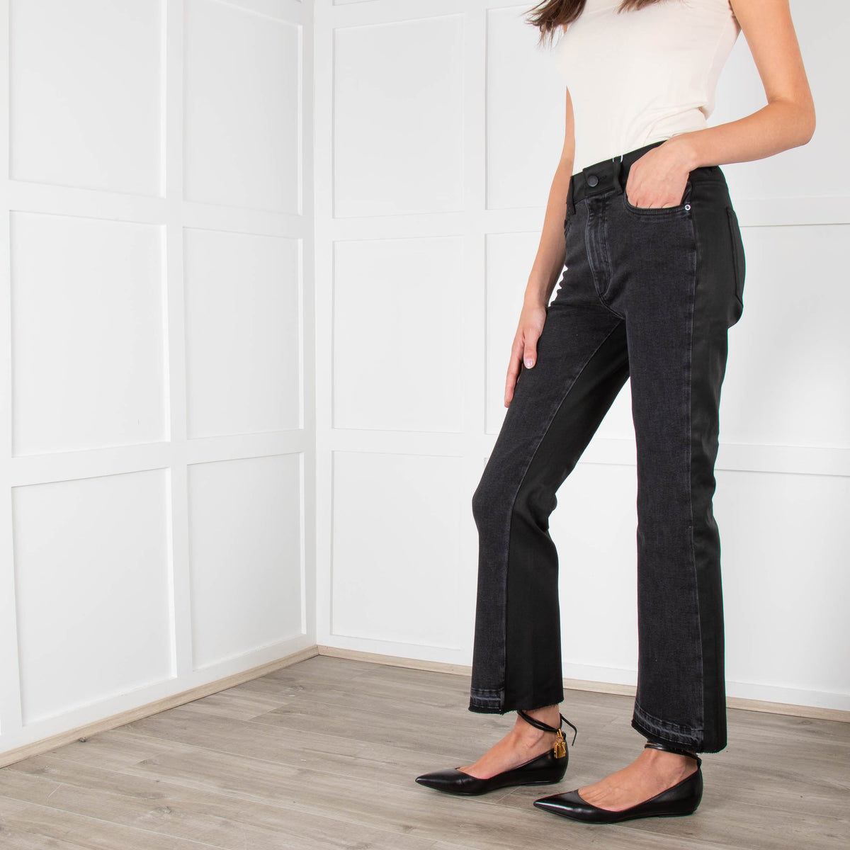 DL1961 Bridget Boot in Black Combo