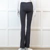 Alo Yoga Black Bootleg Legging Inside Ankle Zip