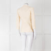 The Row Cream Tailored Blazer Jacket