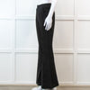 Frame Flared Black Stretch Trousers