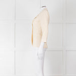 The Row Cream Tailored Blazer Jacket