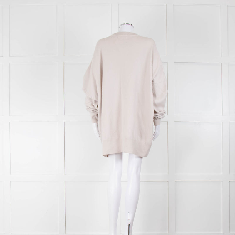 Extreme Cashmere Light Beige Cashmere Jumper