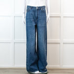 Me + Em Wide Leg Jeans With Side Opening