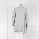 Ralph Lauren Silver Cable Lurex Cardigan