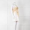 Zimmermann Amelie Cream Linen Floral Dress