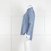 Custommade Blue Check Cotton Shirt