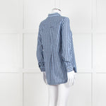 Custommade Blue Check Cotton Shirt