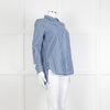 Custommade Blue Check Cotton Shirt