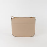 Demellier Vancouver Smooth Leather Crossbody Bag Taupe
