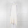 Joseph Cream Sleeveless Midi Dress