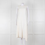 Joseph Cream Sleeveless Midi Dress