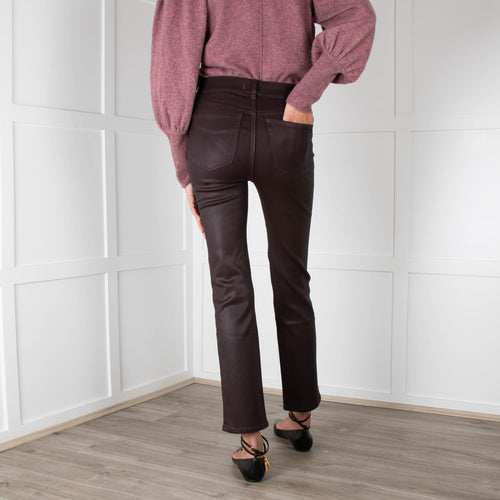 DL1961 Mara Straight in Aubergine