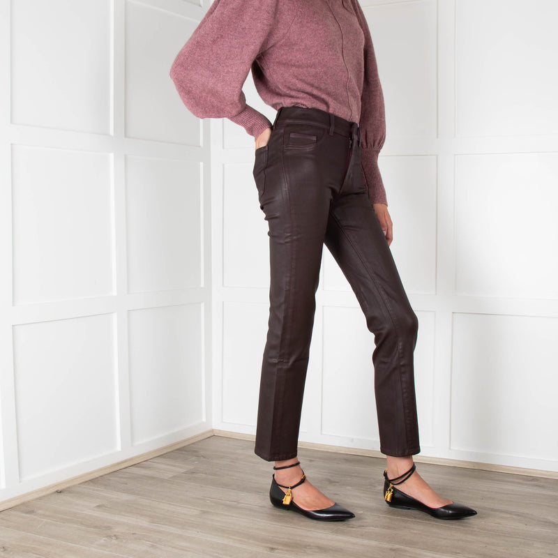 DL1961 Mara Straight in Aubergine