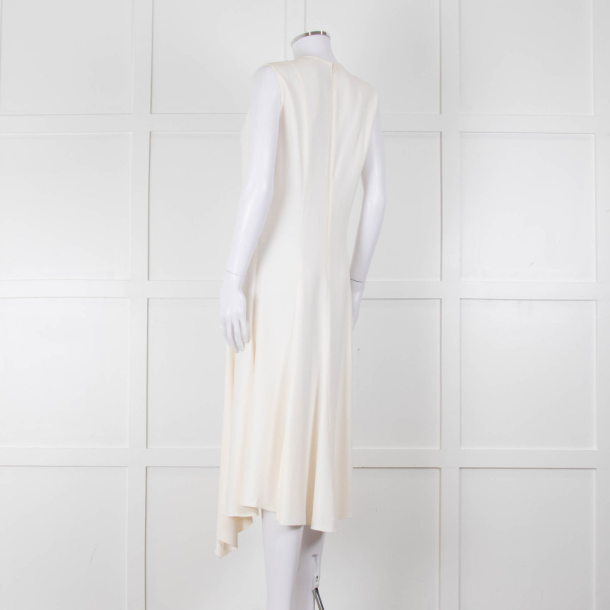 Joseph Cream Sleeveless Midi Dress
