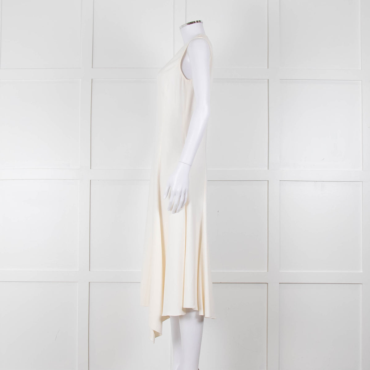 Joseph Cream Sleeveless Midi Dress