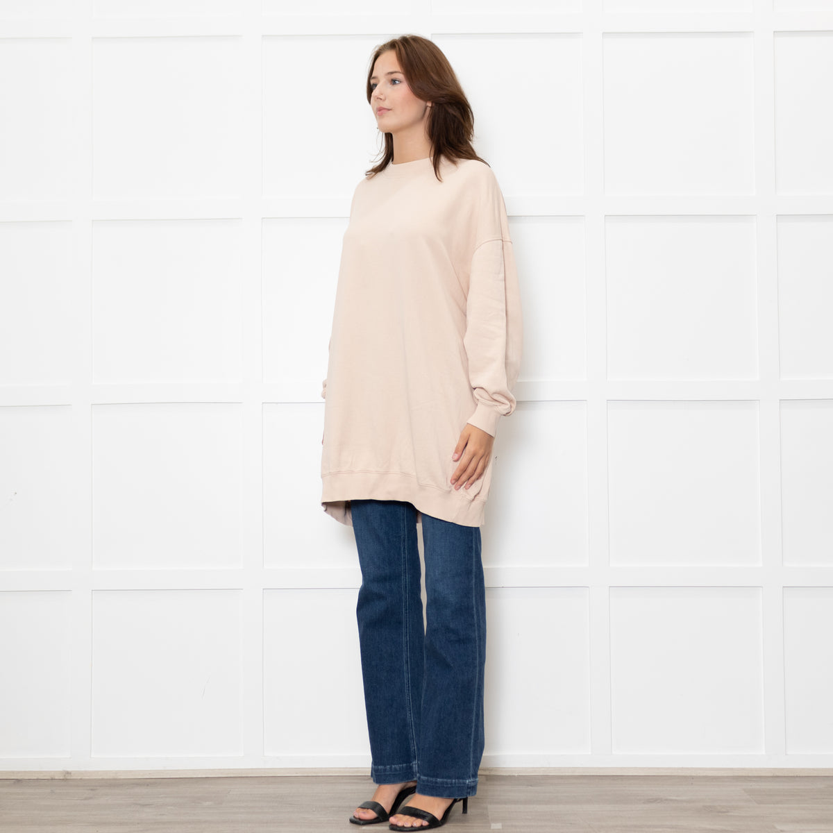 Acne Studios Pale Dusky Pink Oversized Sweatshirt