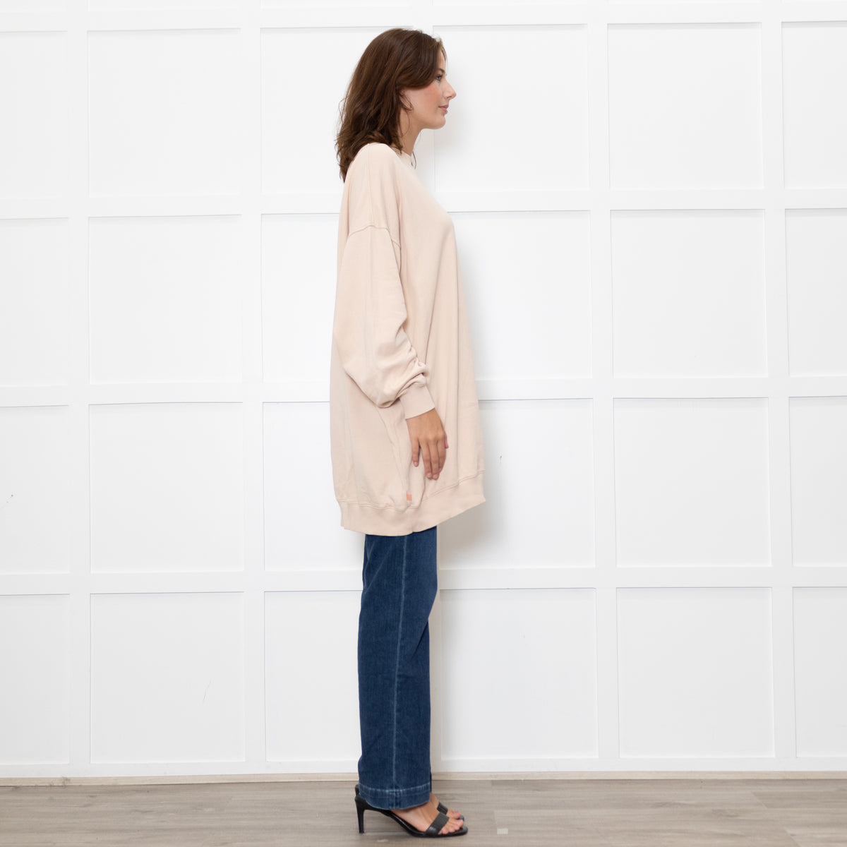 Acne Studios Pale Dusky Pink Oversized Sweatshirt