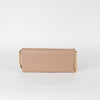 Prada Nude Saffiano Wallet on Chain