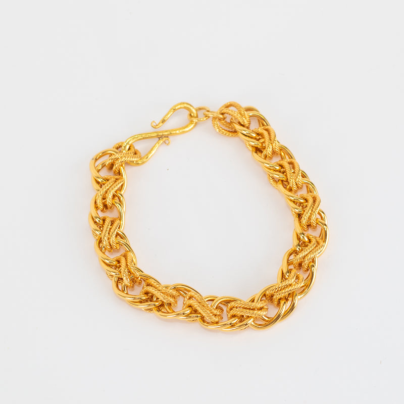 Sylvia Toledano Platon Gold Chain Bracelet