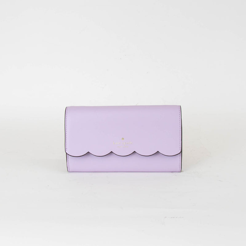 Kate Spade Lilac Gemma Cross Body Chain Wallet