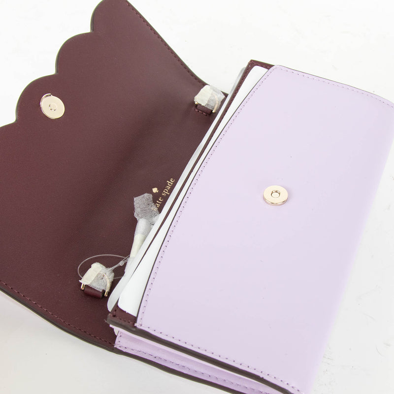Kate Spade Lilac Gemma Cross Body Chain Wallet