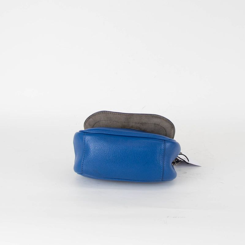 Hill And Friends Blue Silver Tweency Crossbody Bag
