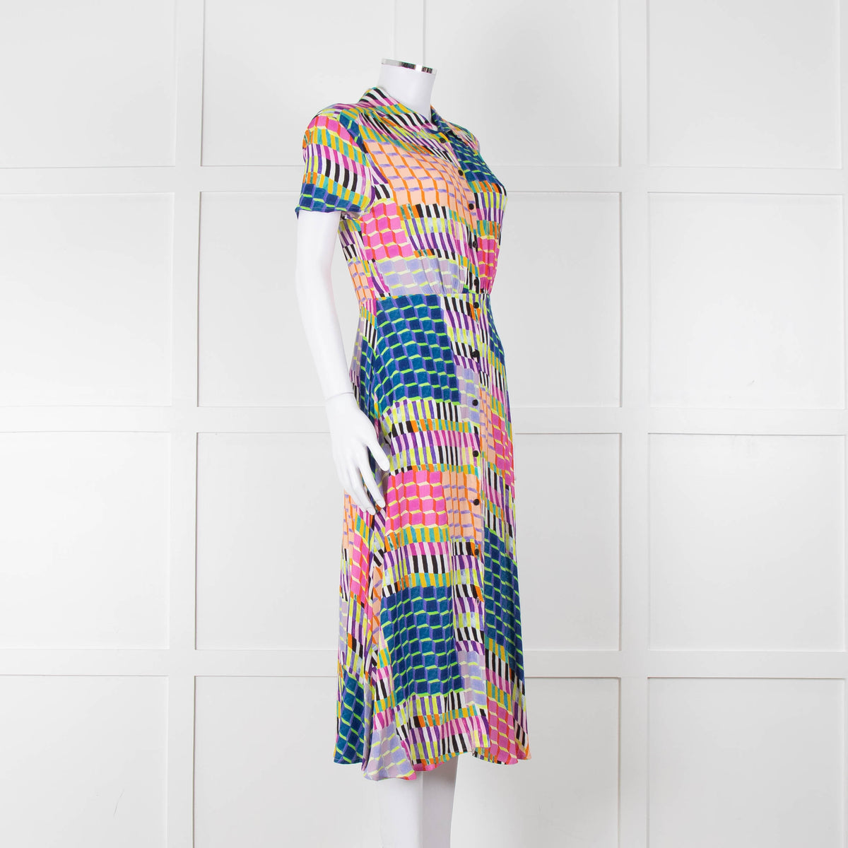 Gorman Multicolour Geometric Print Sleeveless Dress