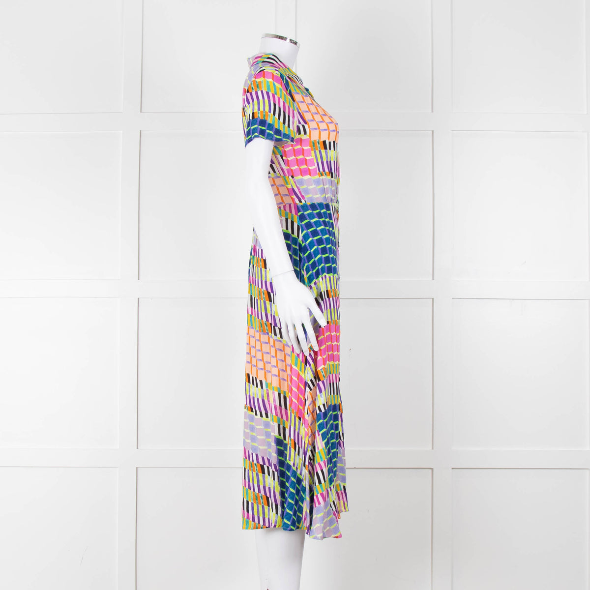 Gorman Multicolour Geometric Print Sleeveless Dress