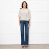 Herzen's Angelegenheit Cream Mohair Short Sleeve Jumper