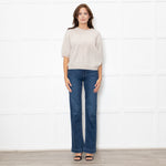 Herzen's Angelegenheit Cream Mohair Short Sleeve Jumper