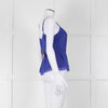 Juicy Couture Purple Silk Cut Out Back Camisole