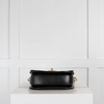 Chanel Black Quilted Lambskin Mini Moon Messenger Bag