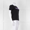 Chinti & Parker Black Cotton Love T-Shirt