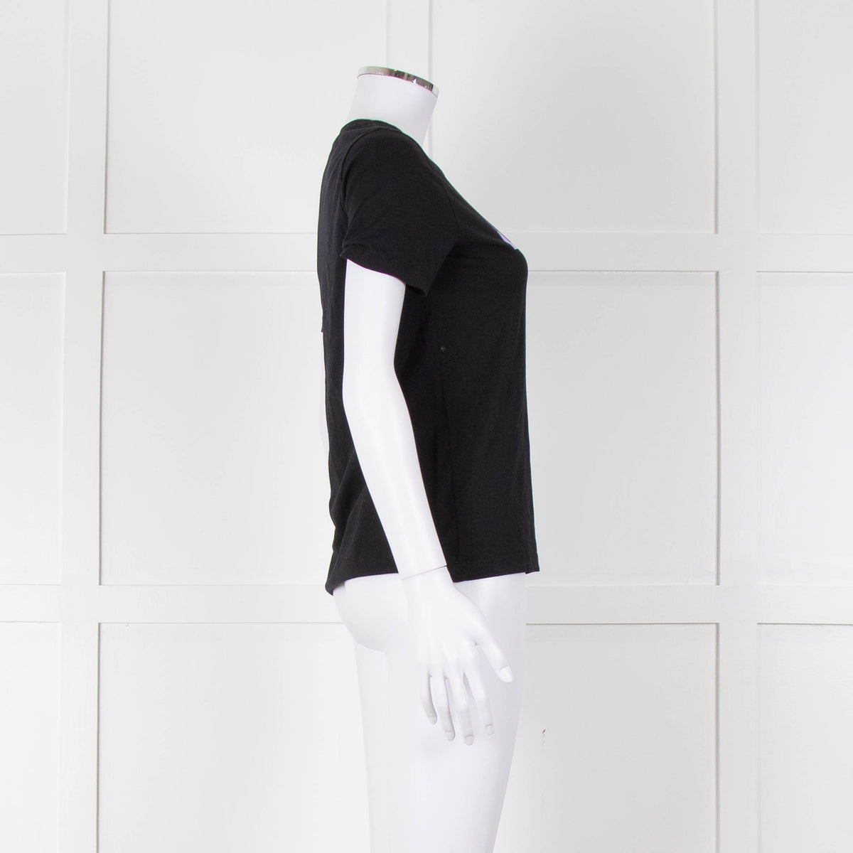 Chinti & Parker Black Cotton Love T-Shirt