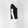 Chinti & Parker Black Cotton Love T-Shirt