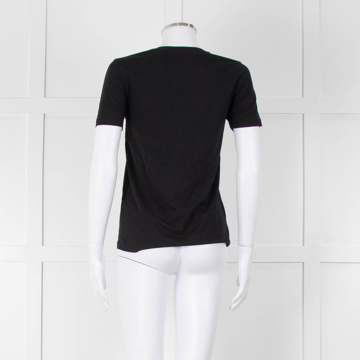 Chinti & Parker Black Cotton Love T-Shirt