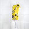 Diane Von Furstenberg Chartreuse Sequin Front Tunic Dress