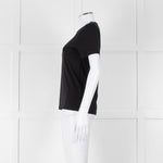 Chinti & Parker Black Cotton Love T-Shirt