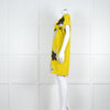 Diane Von Furstenberg Chartreuse Sequin Front Tunic Dress